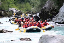 Słowenia 2011 - rafting