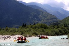 Słowenia 2011 - rafting