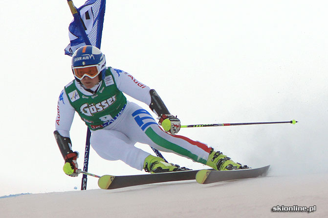 Galeria: Soelden - slalom gigant I przejazd kobiet