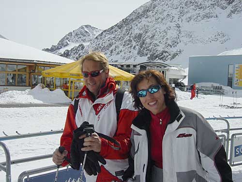 Galeria: Kneissl Ski Test Sölden 2002