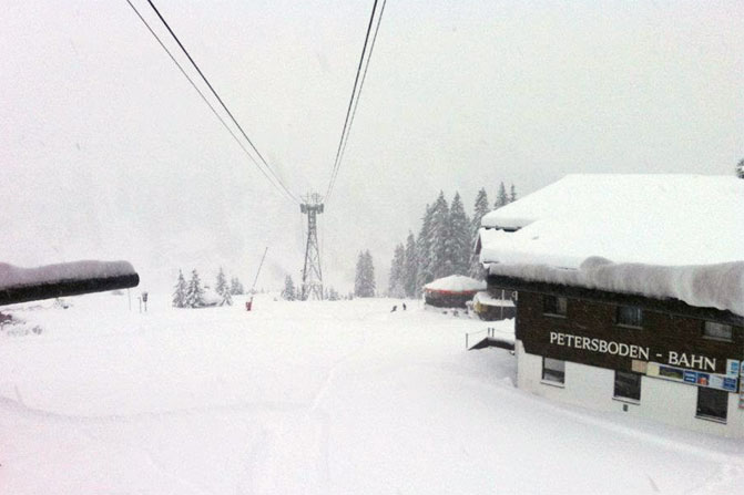 Galeria: Austria pod śniegiem styczeń 2012