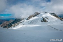 Lodowiec Hintertux - narty w chmurach