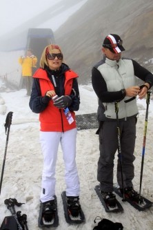 Polskie Dni 2010 - spacer na rakietach śnieżnych
