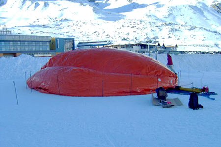 Galeria: Śniezna wioska w Soelden