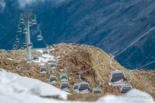 Soelden - lodowiec Tiefenbach październik 2014