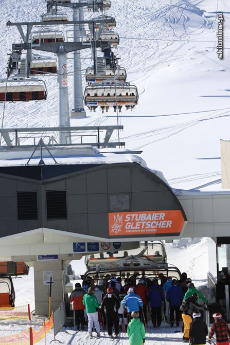 Galeria: Listopadowe narty na lodowcu Stubai