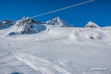 Narty w chmurach - lodowiec Stubai