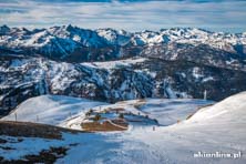 Baqueira w dolinie Val d’Aran w Hiszpanii