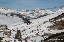 Baqueira w dolinie Val d’Aran w Hiszpanii