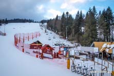 Krynica Azoty - Słotwiny warunki 2015-01-16
