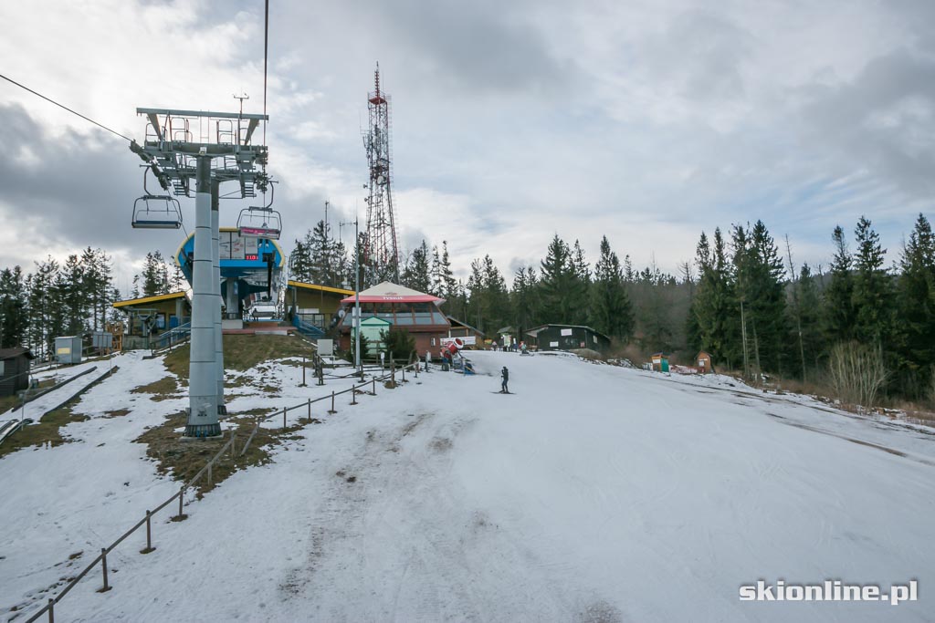 Galeria: Ustroń Czantoria - warunki narciarskie 11.01.2015