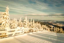 Czarna Góra warunki narciarskie 1.02.2015