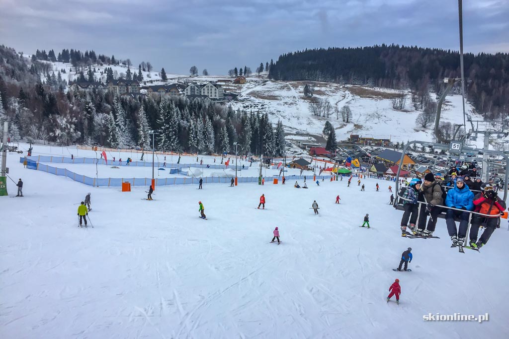 Galeria: Czarna Góra na biało - warunki 11.02.2017