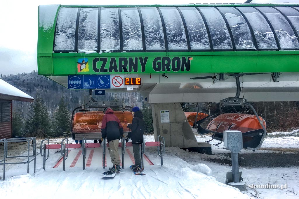 Galeria: Czarny Groń przed świętami XII 2017