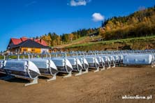 Stacja Kasina-Ski - budowa nowej, 6-os. kolei