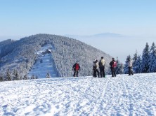 Zima w Beskidach - Klimczok