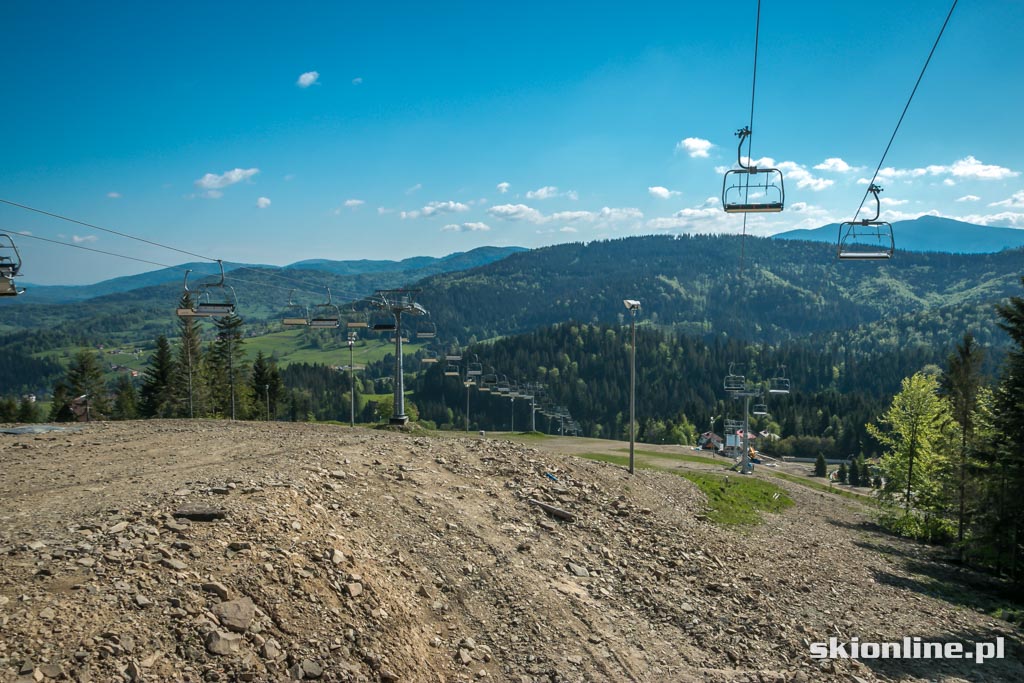 Galeria: Pilsko budowa kolei na Buczynkę maj 2015