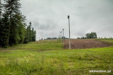 Pilsko, Korbielów przygotowania do budowy krzesła