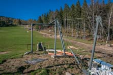 Karpacz Pod Wangiem - budowa kolei krzesełkowej