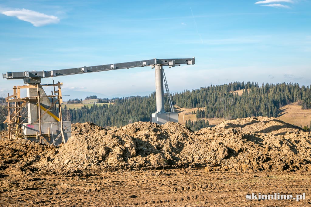 Galeria: Rusiń-Ski - budowa nowej kolei i trasy