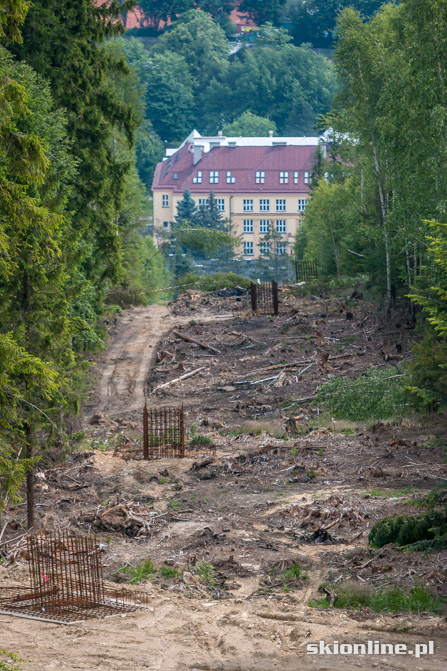 Galeria: Wisła budowa stacji Skolnity 29.06.2014