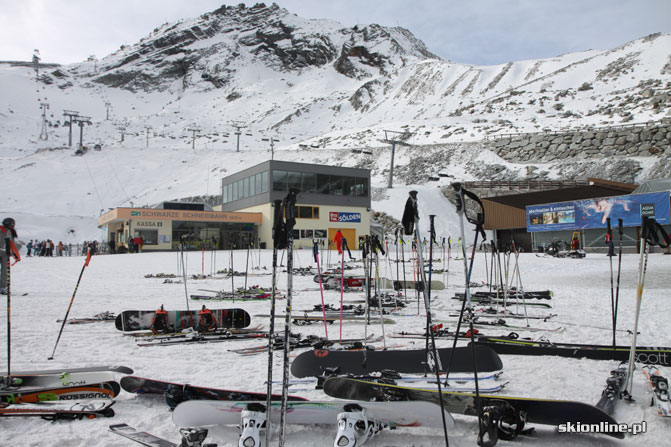Galeria: Soelden - w poszukiwaniu śniegu