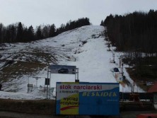 Szczyrk w szponach wiosny
