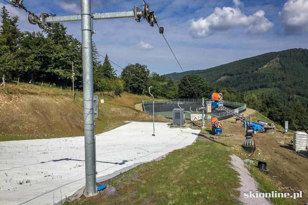 Galeria: Beskid Sport Arena - budowa stacji, sierpień 2016