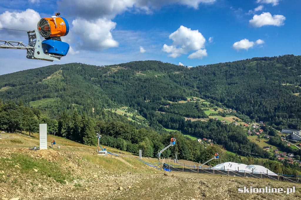 Galeria: Beskid Sport Arena - budowa stacji, sierpień 2016
