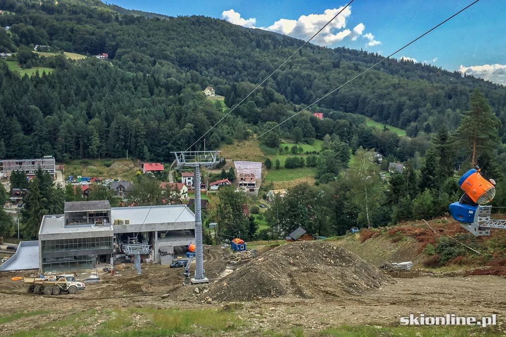Galeria: Beskid Sport Arena - budowa stacji, sierpień 2016