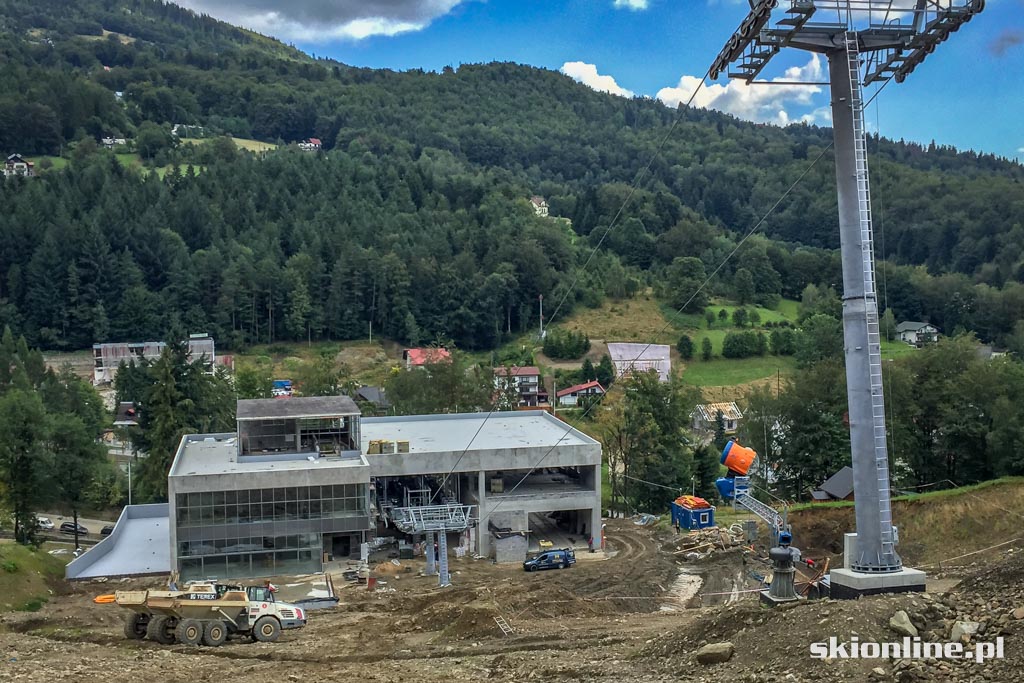 Galeria: Beskid Sport Arena - budowa stacji, sierpień 2016