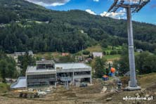 Beskid Sport Arena - budowa stacji, sierpień 2016