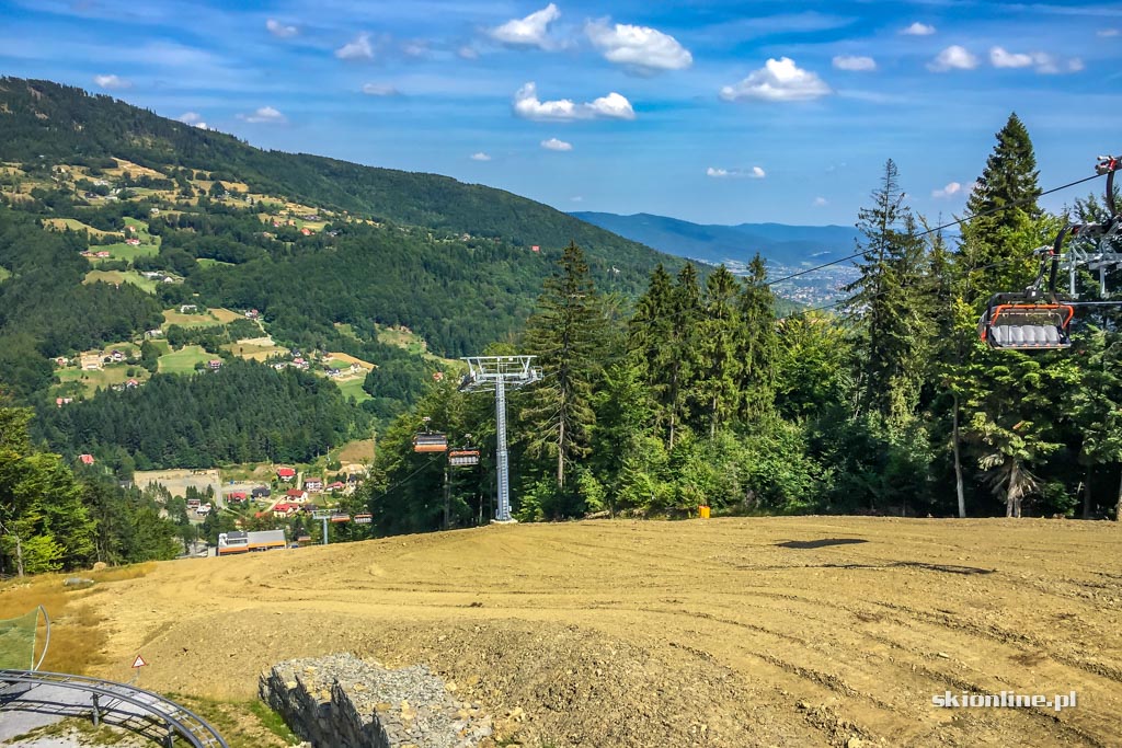 Galeria: Beskid Sport Arena - budowa czarnej trasy