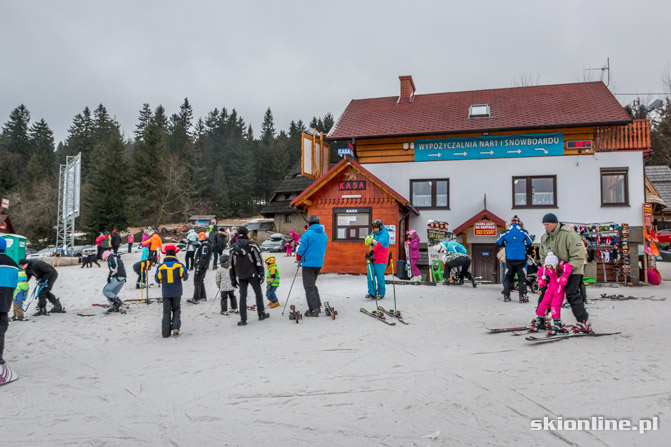 Galeria: Szczyrk, Biały Krzyż pierwszy dzień 2014 roku