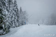 Szczyrk SON Golgota warunki narciarskie 1.01.2015