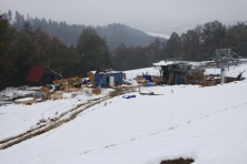 Wisła Nowa Osada - budowa krzesła