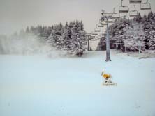 Ski Arena Zieleniec - pierwsze naśnieżanie 15/16