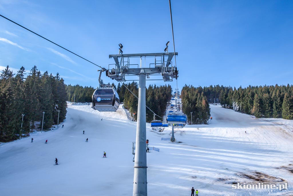 Galeria: Ski Arena Zieleniec - Nartorama styczeń 2016