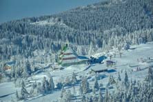 Ski Arena Zieleniec - z lotu ptaka