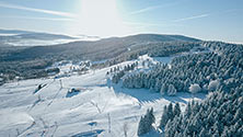 Zieleniec Ski Arena z drona