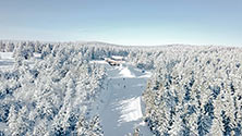 Zieleniec Ski Arena z drona
