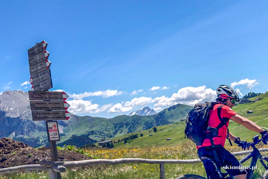 Galeria: Rowerem przez Południowy Tyrol - Seiser Alm