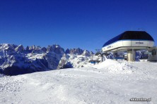 Paganella Andalo - narty z widokiem na Dolomity