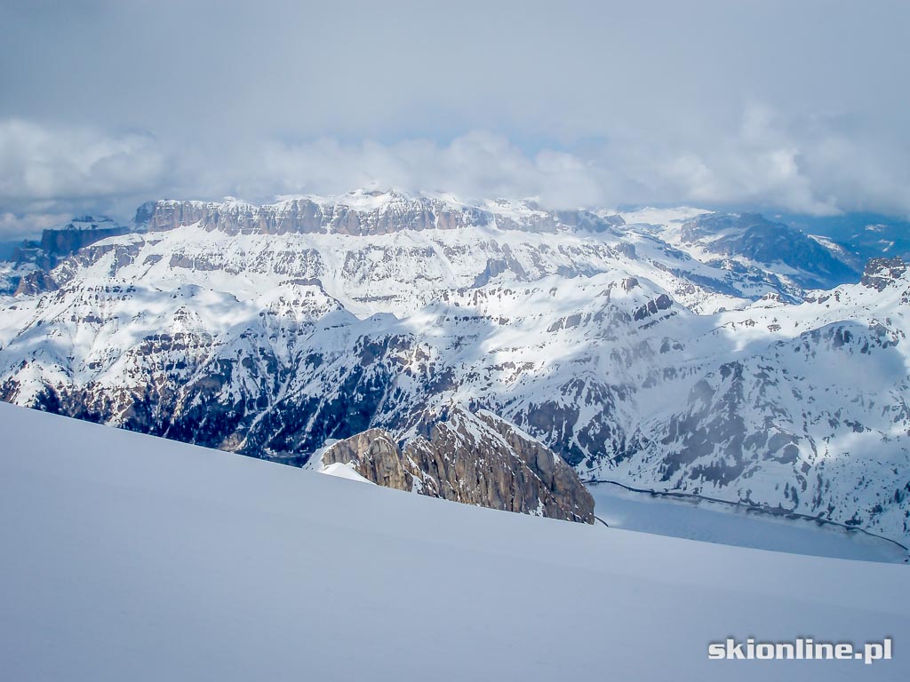 Galeria: Marmolada - narty w Dolomitach