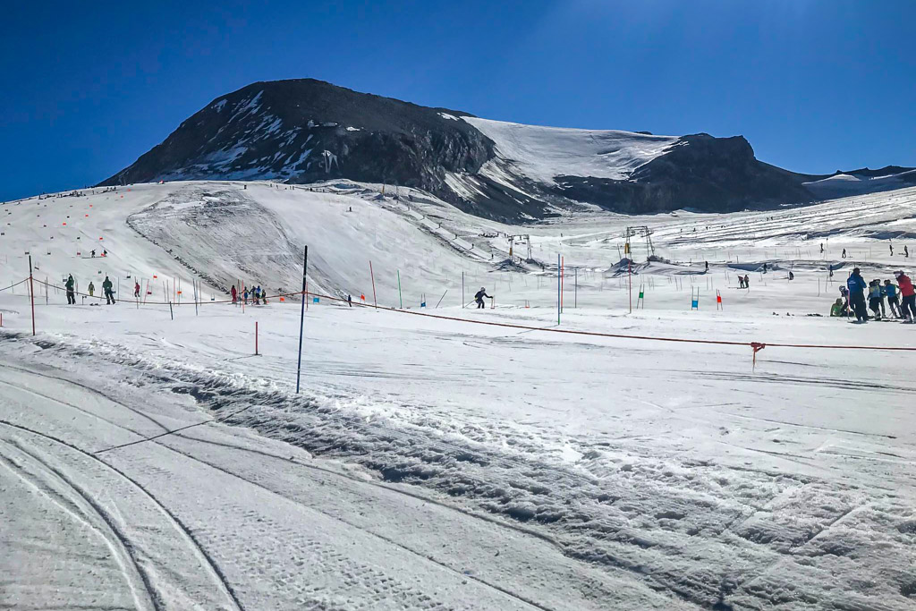 Galeria: Lodowiec Passo Stelvio - Stilfser Joch we Włoszech