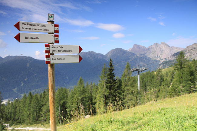 Galeria: Trekking w Dolomitach - Rosetta (2743 m)