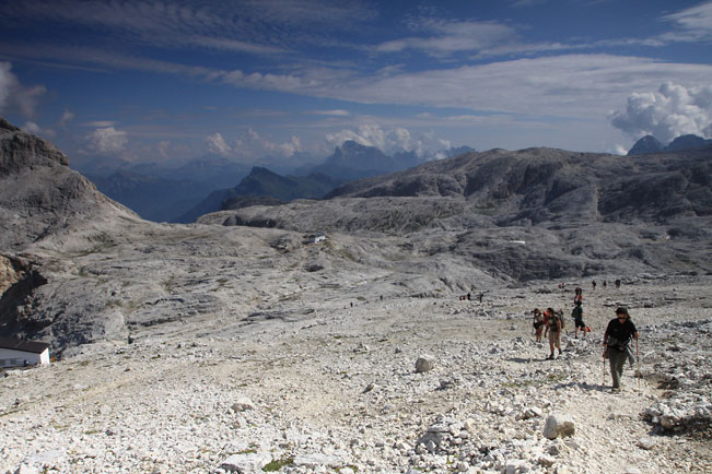 Galeria: Trekking w Dolomitach - Rosetta (2743 m)