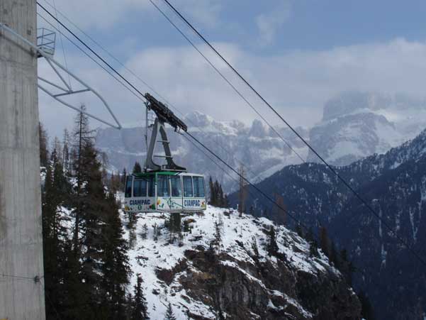 Galeria: Val di Fassa - Ciampac - Buffare, Włochy