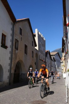 Glurns najmniejsze miasto w Alpach