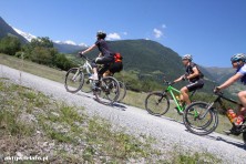 Rowerem przez dolinę Val Venosta / Vinschgau